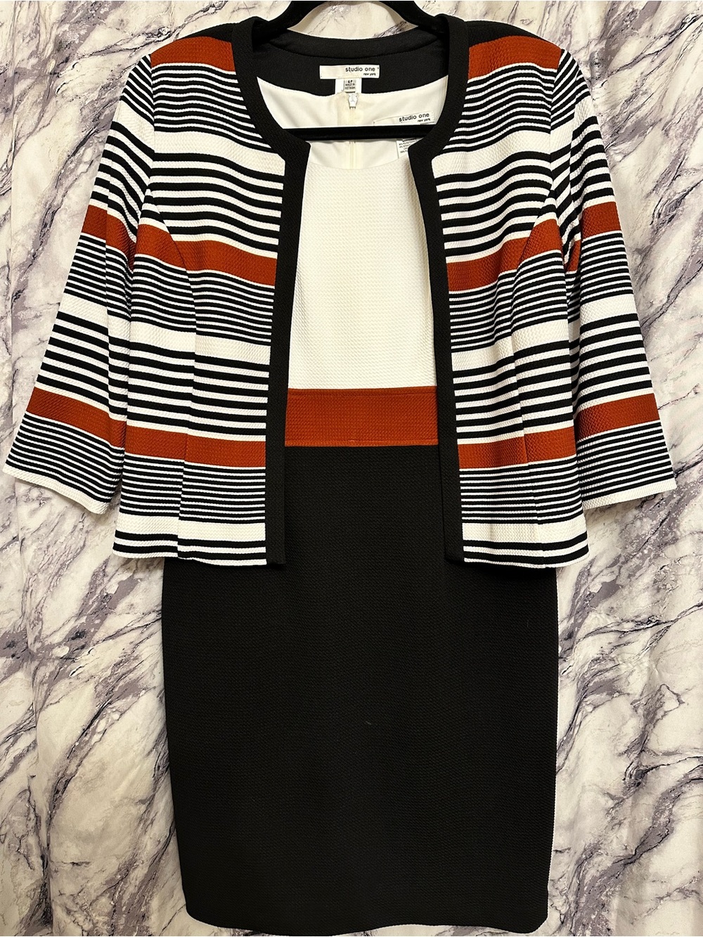 Studio One - Dress & Jacket Matching Set